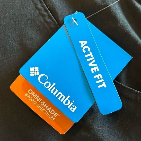 NEW Columbia Black Active Fit Capris - Picture 3 of 8